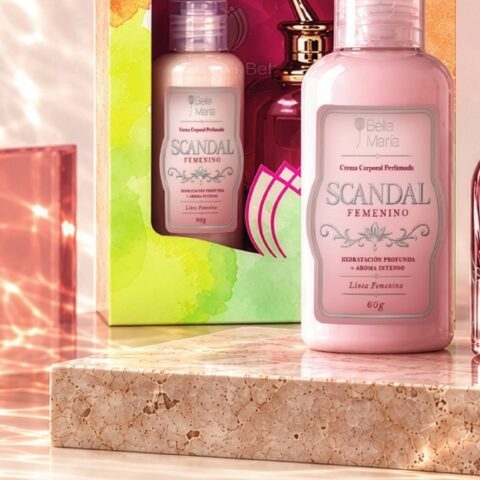 Set Scandal Femenino · Perfume 100 ml + crema corporal 60 g